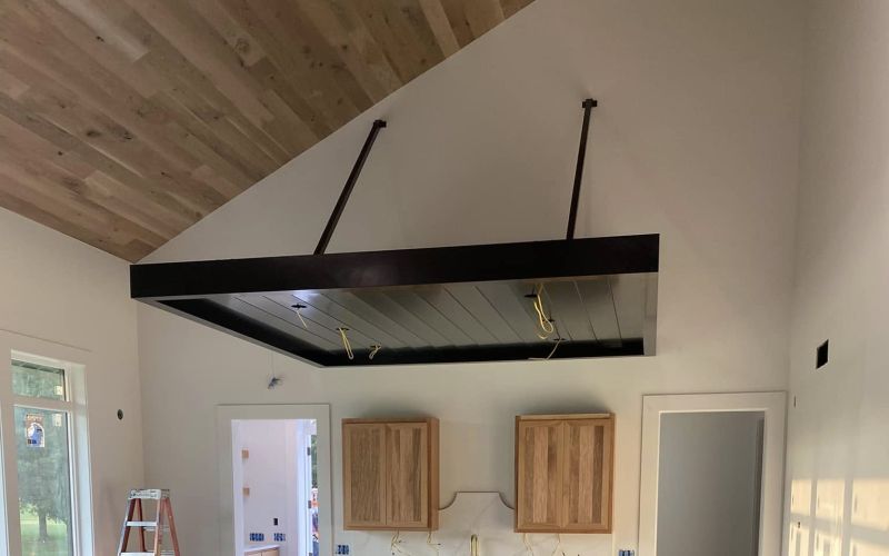 custom welded kitchen island cover