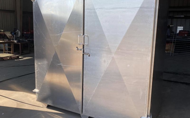 custom welded storage cabinets